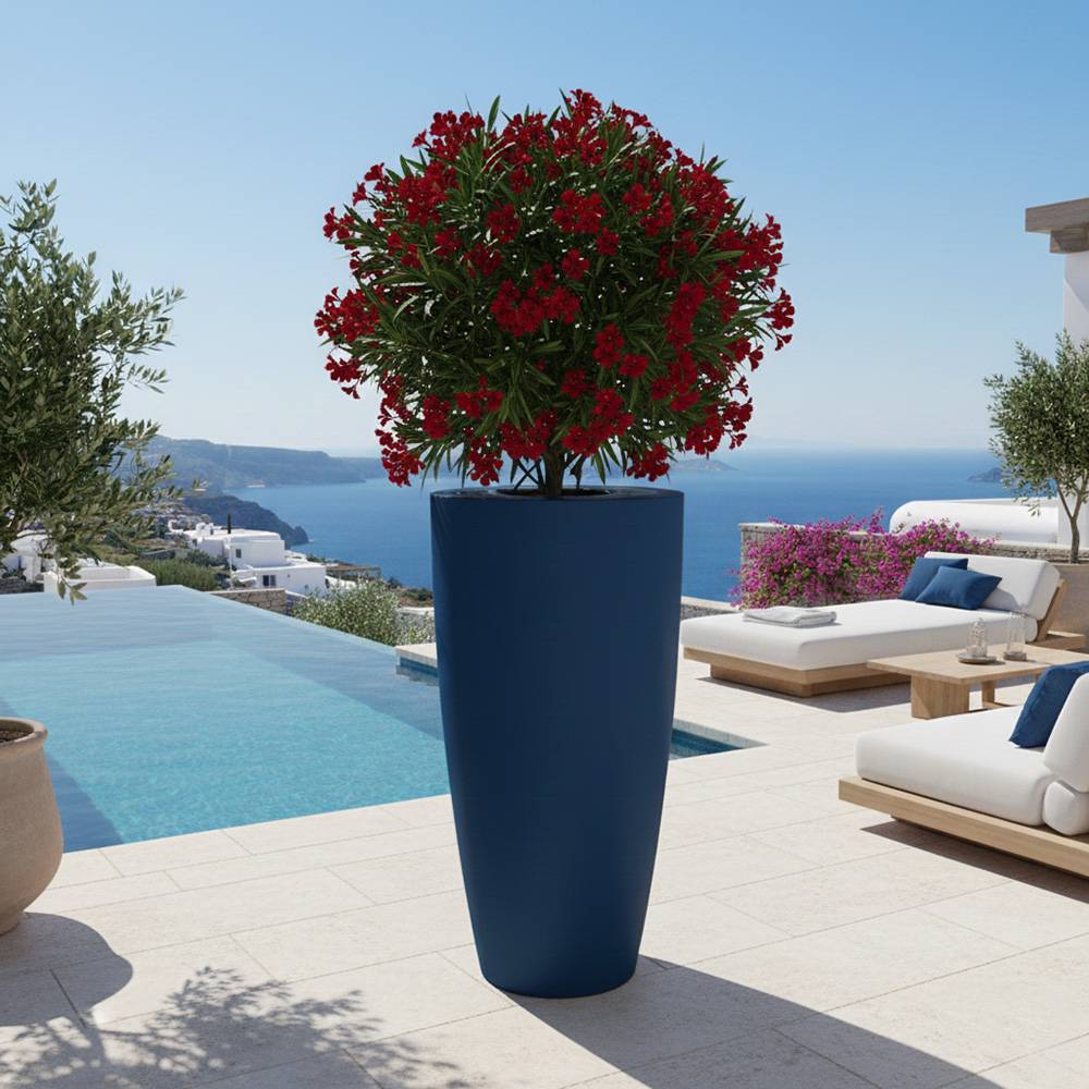 Pot de fleurs conique 200l delight - plast'up rotomoulage - Image 2