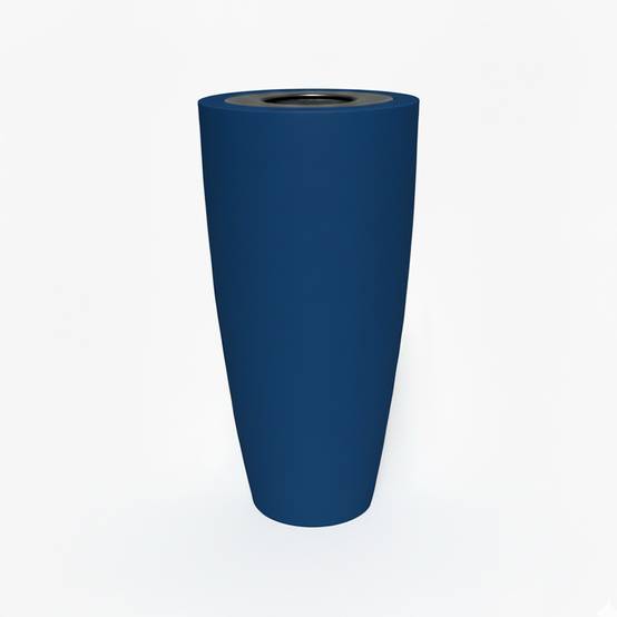 Pot de fleurs conique 200l delight - plast'up rotomoulage - Image 1