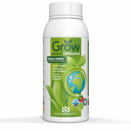 Engrais Easy Hydroponics Grow 500ml - Hydropassion - Image 1