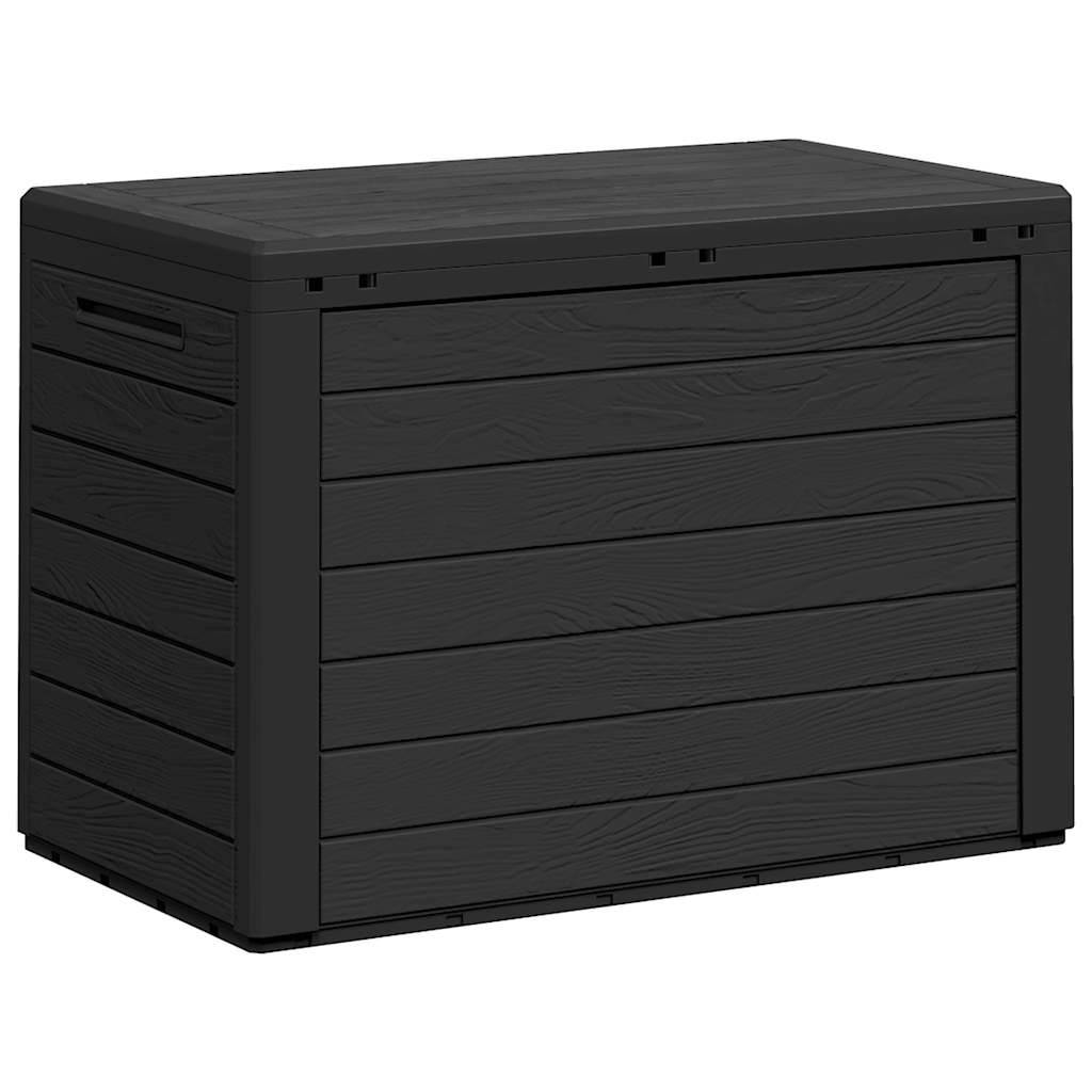 Petite Boîte de Rangement Jardin PP 190L Verrouillable pour Balcon Extérieur Anthracite 78x44x55 cm – ComfortXL Outdoor Living - Image 7