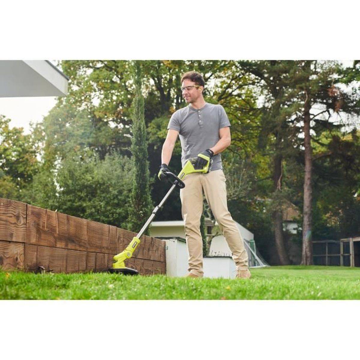 Ryobi - Tondeuse 3 en 1 RYOBI - RY18LMC30A-120 - 18V One+ - coupe 30 cm - 1 Batterie 2.0 Ah - 1 Chargeur rapide - Image 8