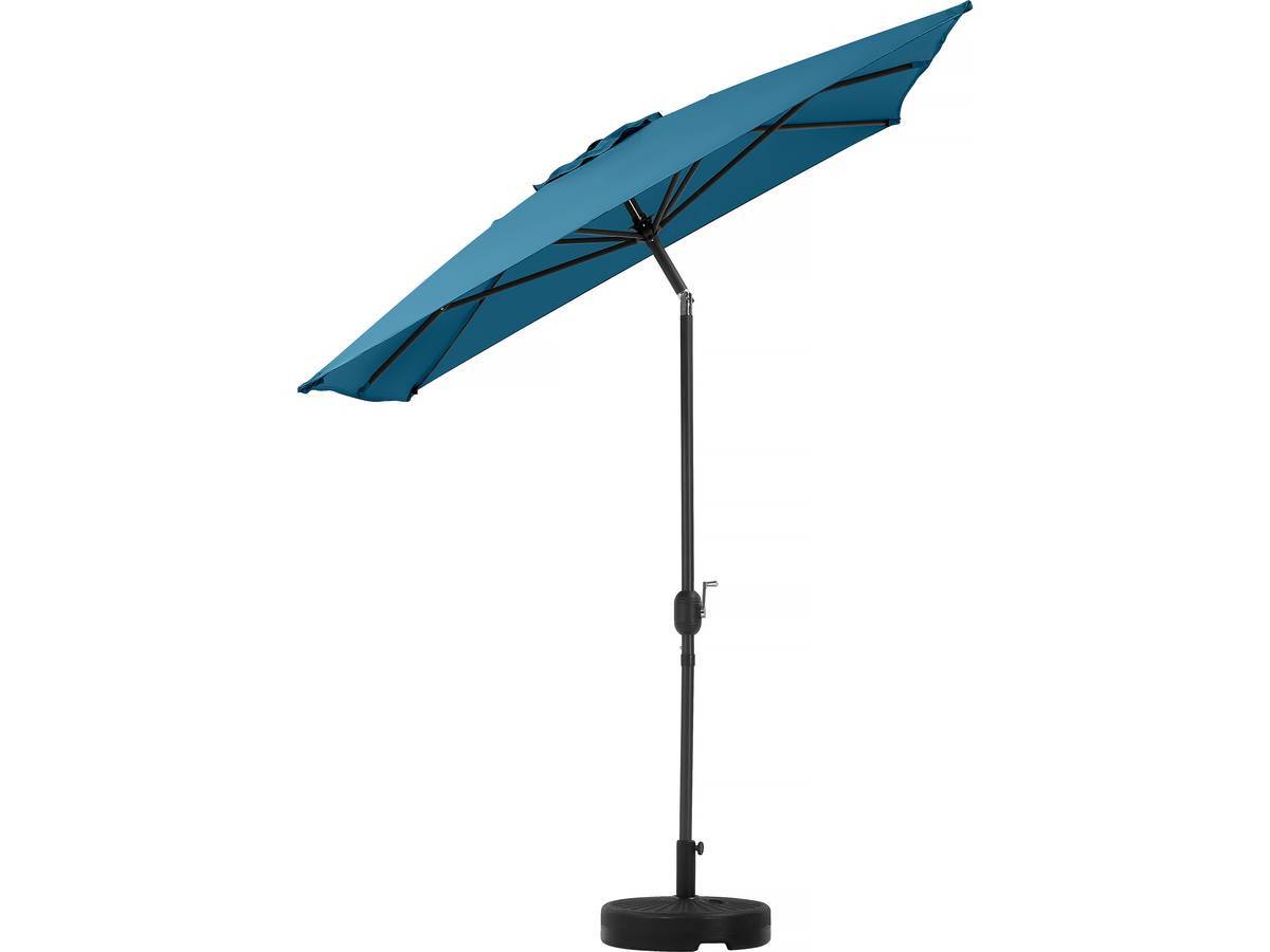 Parasol Jardin "sol 2" - Rectangle - 2 X 3 M - Bleu + Dalles à Lester Incluses -habitat Et Jardin - Imagen 4