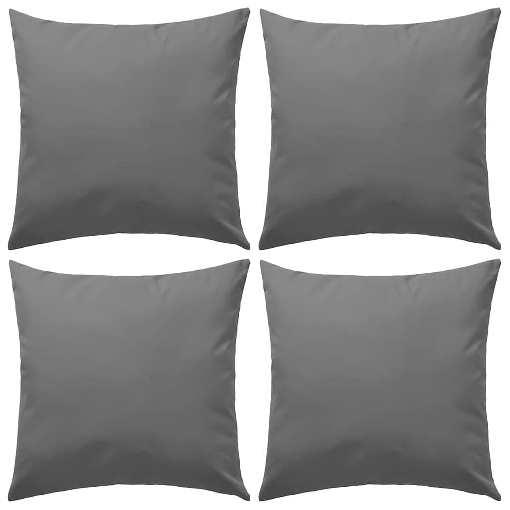 Coussin galette polyester gris  45 x 45 cm  - Prolenta premium p333.0 - Image 2