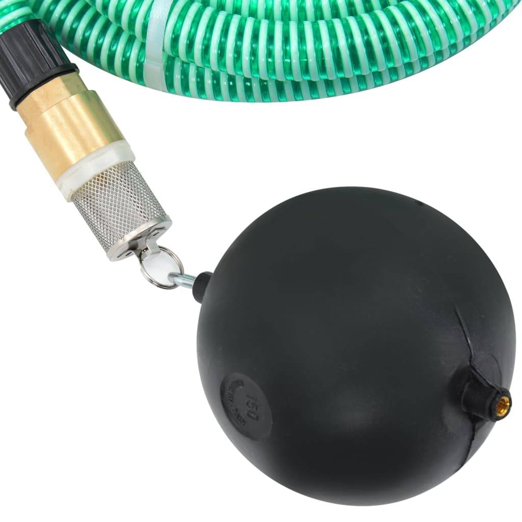 Vidaxl - Tuyau d'aspiration avec raccords en laiton vert 1,1" 7 m PVC vidaXL 151045 - Image 7