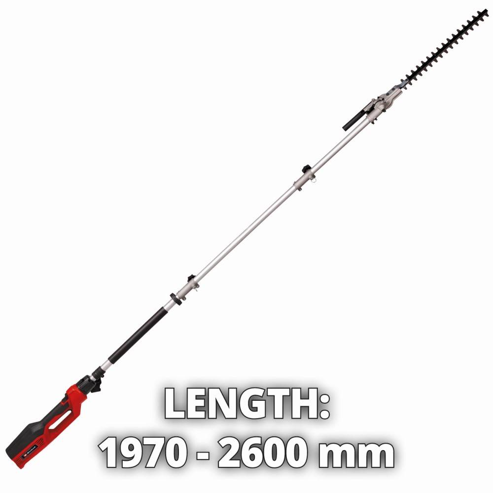 Einhell - Taille-haies Télescopique électrique GC-HH 9046 - longueur jusqu'à 2,6 m + sangle Einhell - Image 4