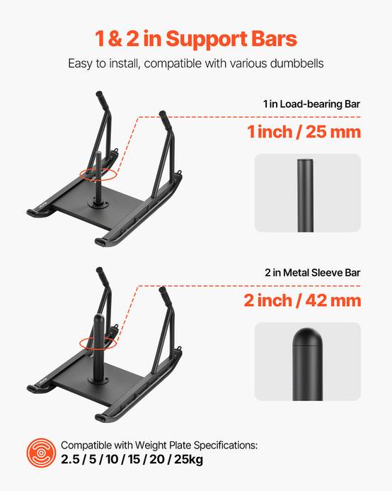 Vevor - VEVOR Traîneau de puissance poussé et tracté, acier, compatible disques 2,5/5 cm, harnais rembourré, pour vitesse et explosivité - Image 4