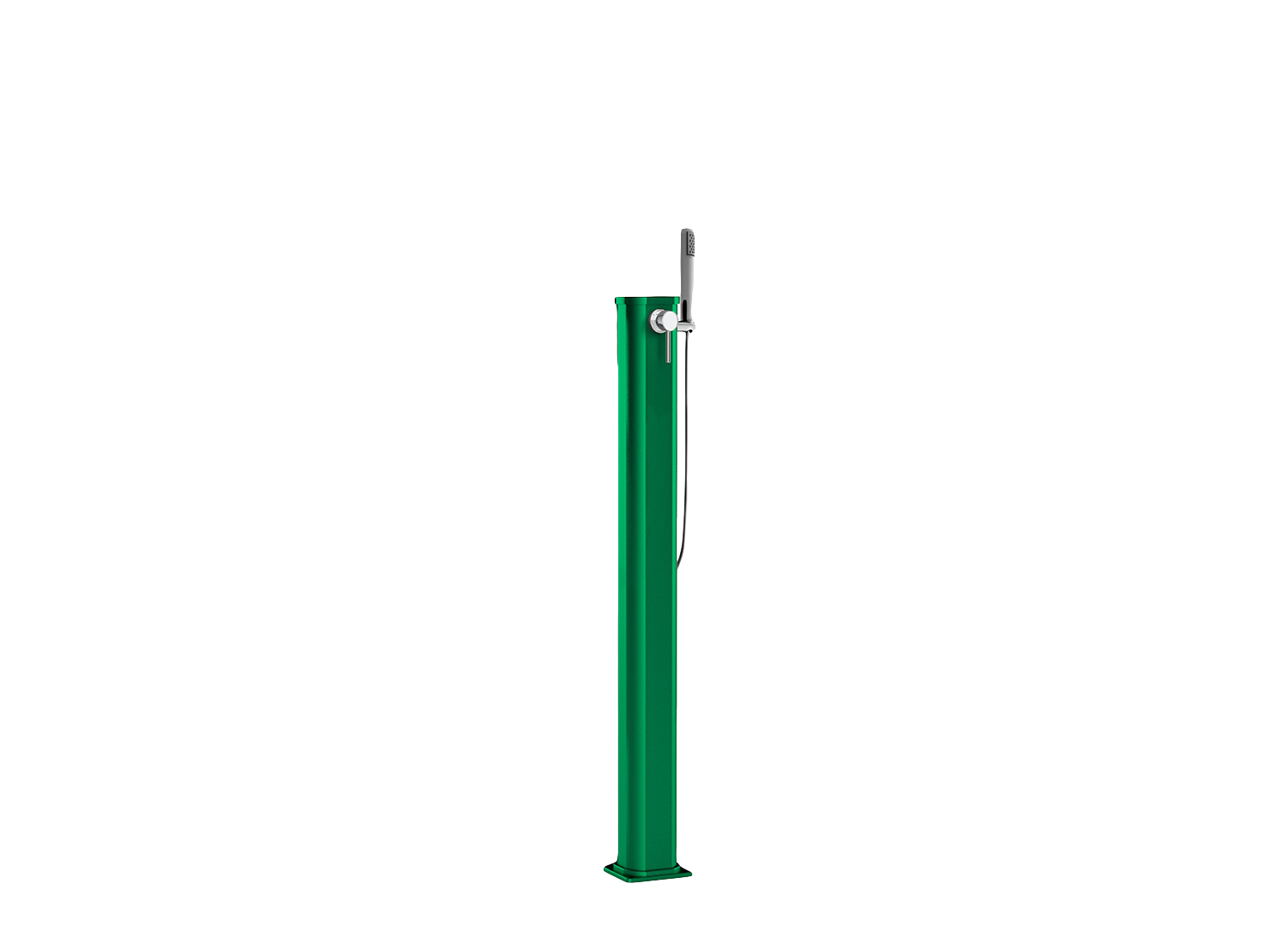 Douche solaire aluminium JOLLY GO JG140 VERTE by ARKEMA DESIGN - Imagen 1