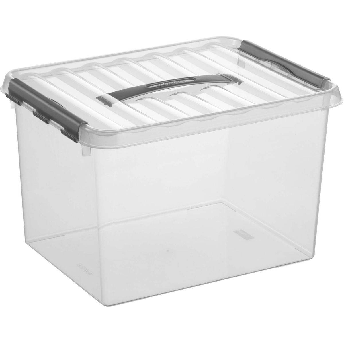 Sunware - Boîte de rangement en plastique Q-line 22 litres - Imagen 1