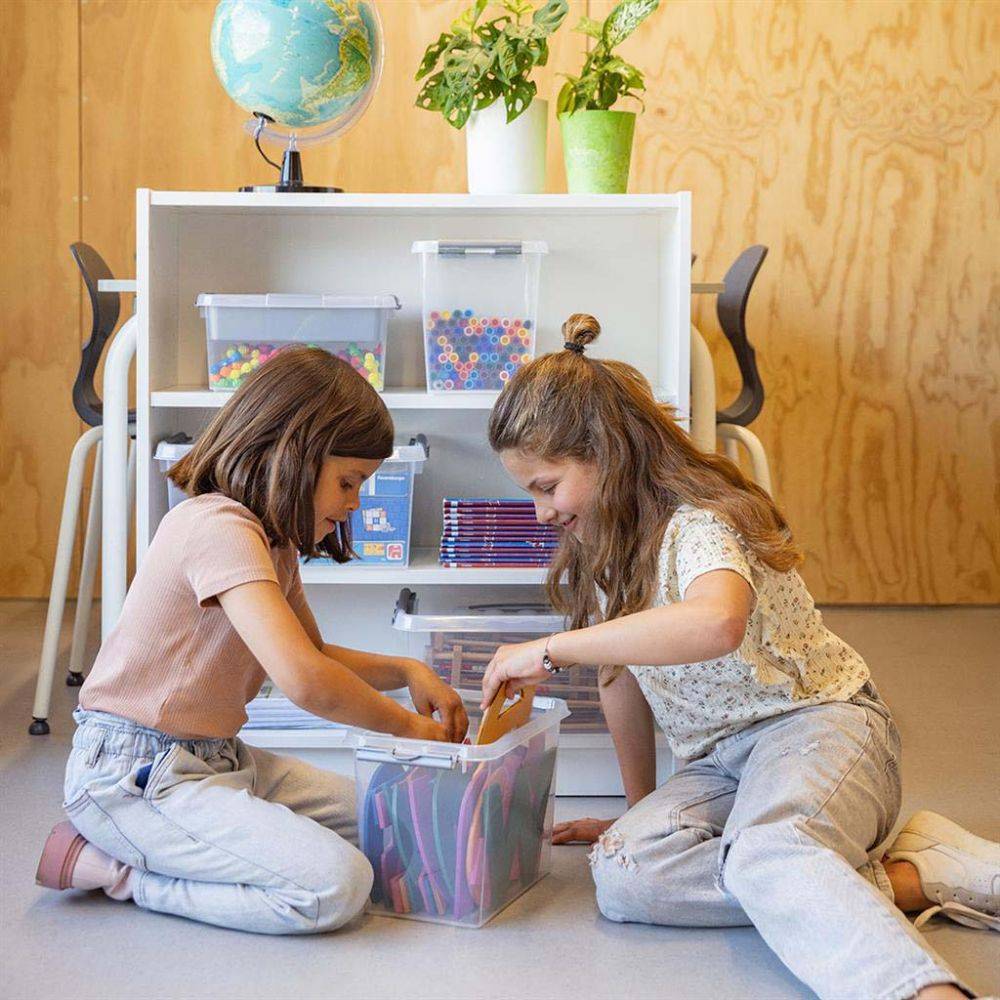 Sunware - Boîte de rangement en plastique Q-line 22 litres - Imagen 2