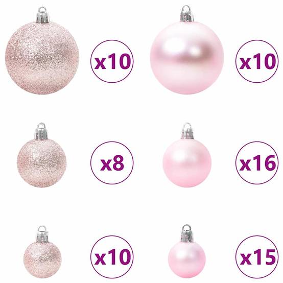 Vidaxl - Arbre de Noël artificiel slim Vert et blanc 180 cm vidaXL 3395295 - Image 7
