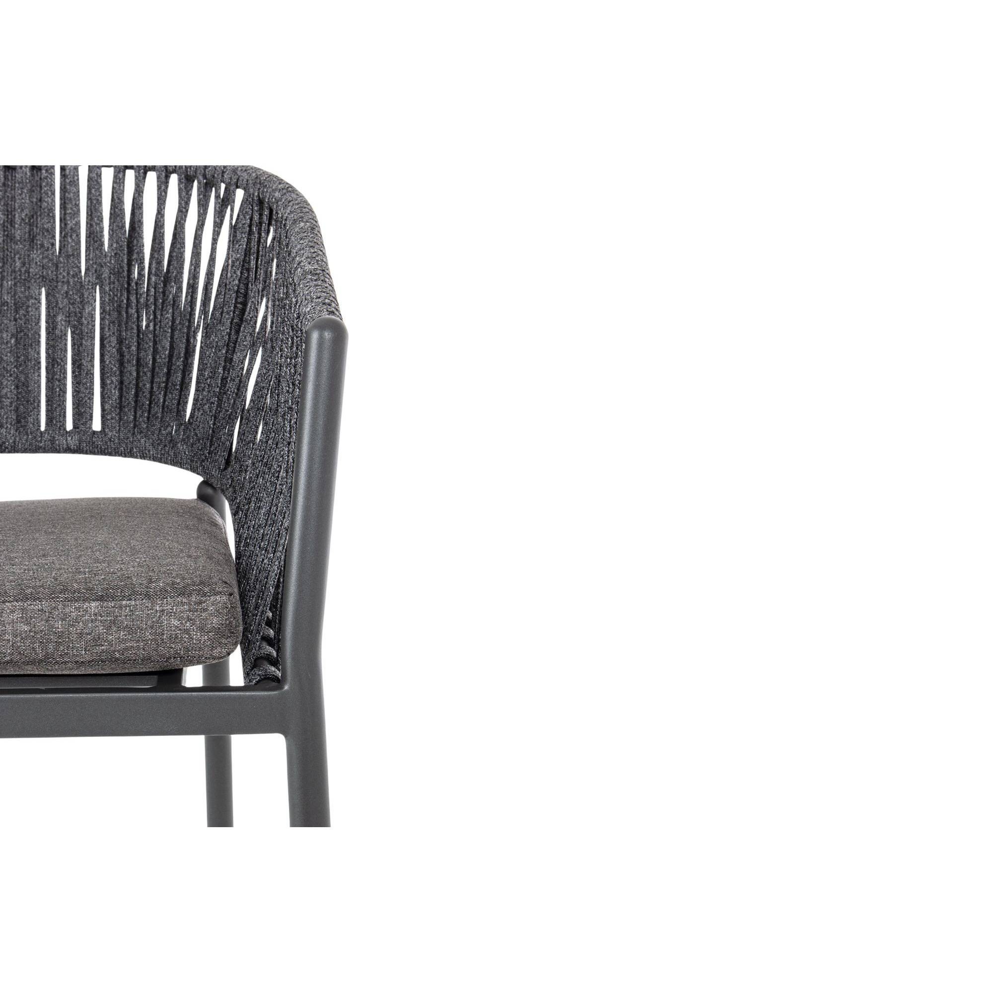 Autre - Fauteuils de jardin en métal et polypropylène (lot de 4) - CANNES - Imagen 10