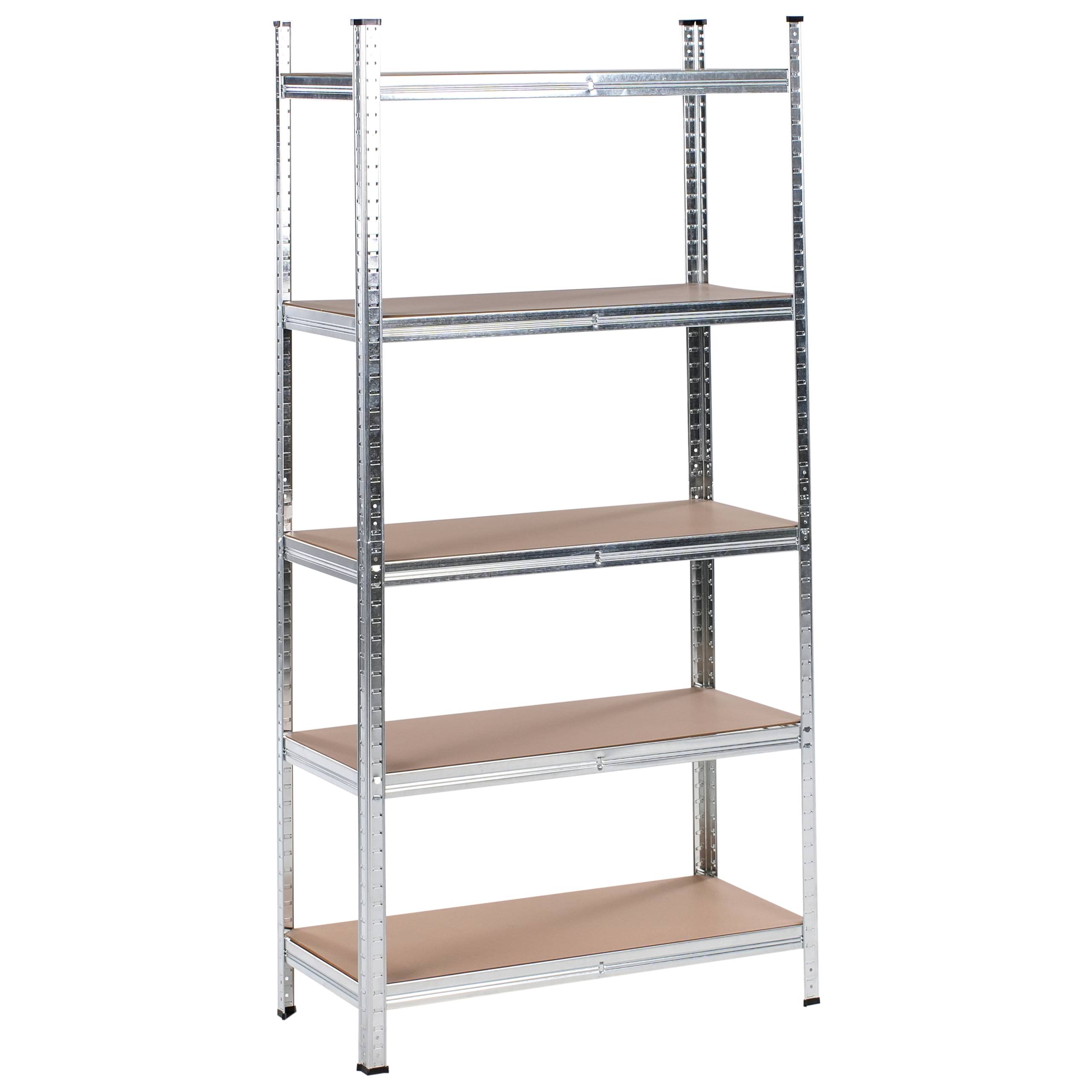 Beliani - Meuble de rangement Acier Argenté XITTA - 75x30x150- Beliani - Image 2