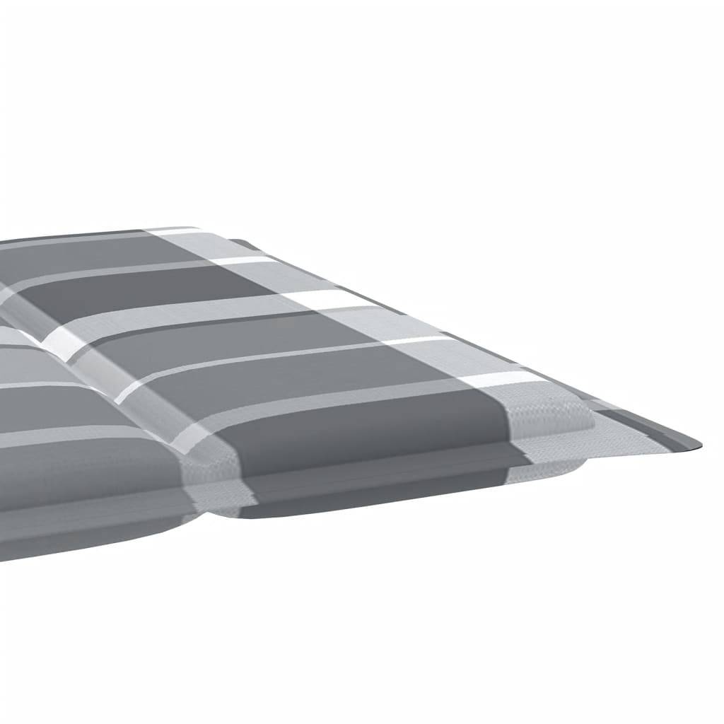 Helloshop26 - Transat chaise longue bain de soleil lit de jardin terrasse meuble d'extérieur avec coussin bois d'acacia solide - Imagen 7