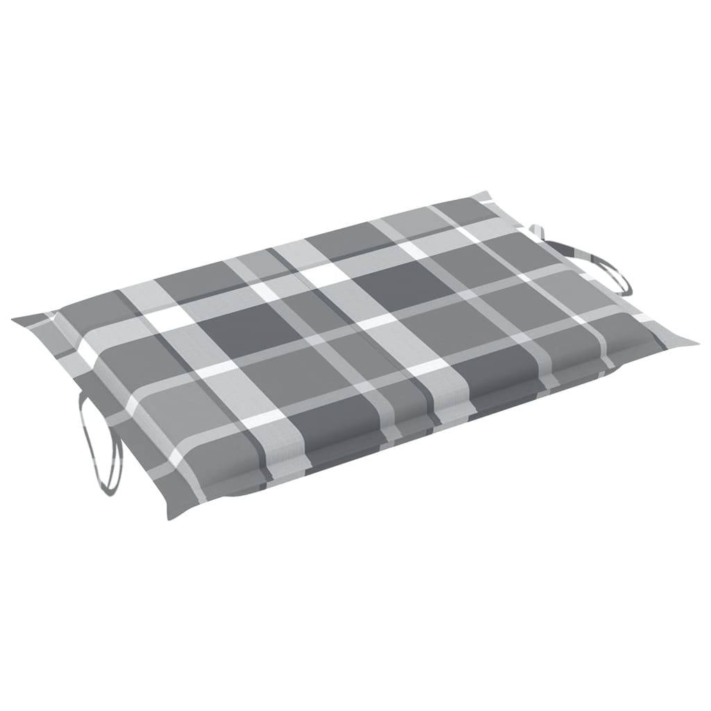 Helloshop26 - Transat chaise longue bain de soleil lit de jardin terrasse meuble d'extérieur avec coussin bois d'acacia solide - Imagen 8