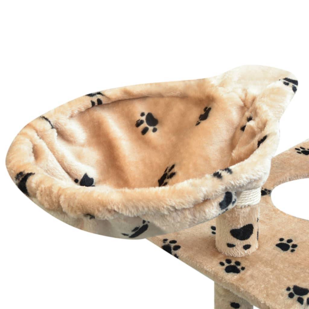 Arbre à chat  Bellmead Beige  60 X 35 cm  - P87209B - Image 5