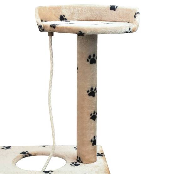 Arbre à chat Bellmead Beige 60 X 35 cm - P87209B - Image 4