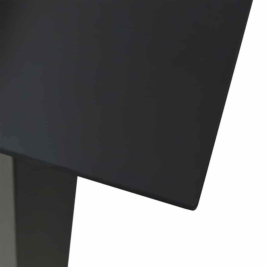 Vidaxl - Ensemble à manger de jardin 5 pcs-Salons de jardin Noir Rotin PVC 849513 - Image 10