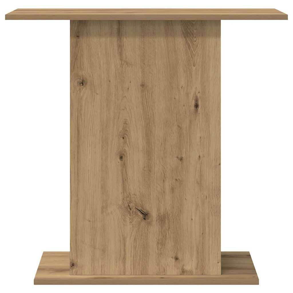 Meuble d'aquarium Bois d'Ingénierie Chêne avec Stockage Ouvert 36x75x72,5 cm - ComfortXL Outdoor Living - Image 4