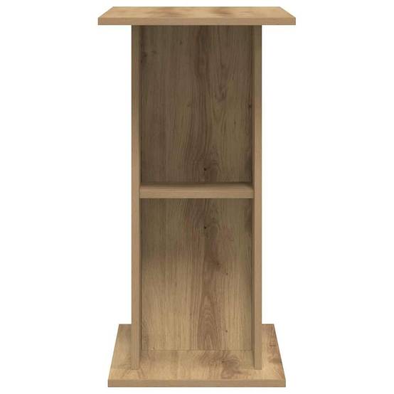 Meuble d'aquarium Bois d'Ingénierie Chêne avec Stockage Ouvert 36x75x72,5 cm - ComfortXL Outdoor Living - Image 5