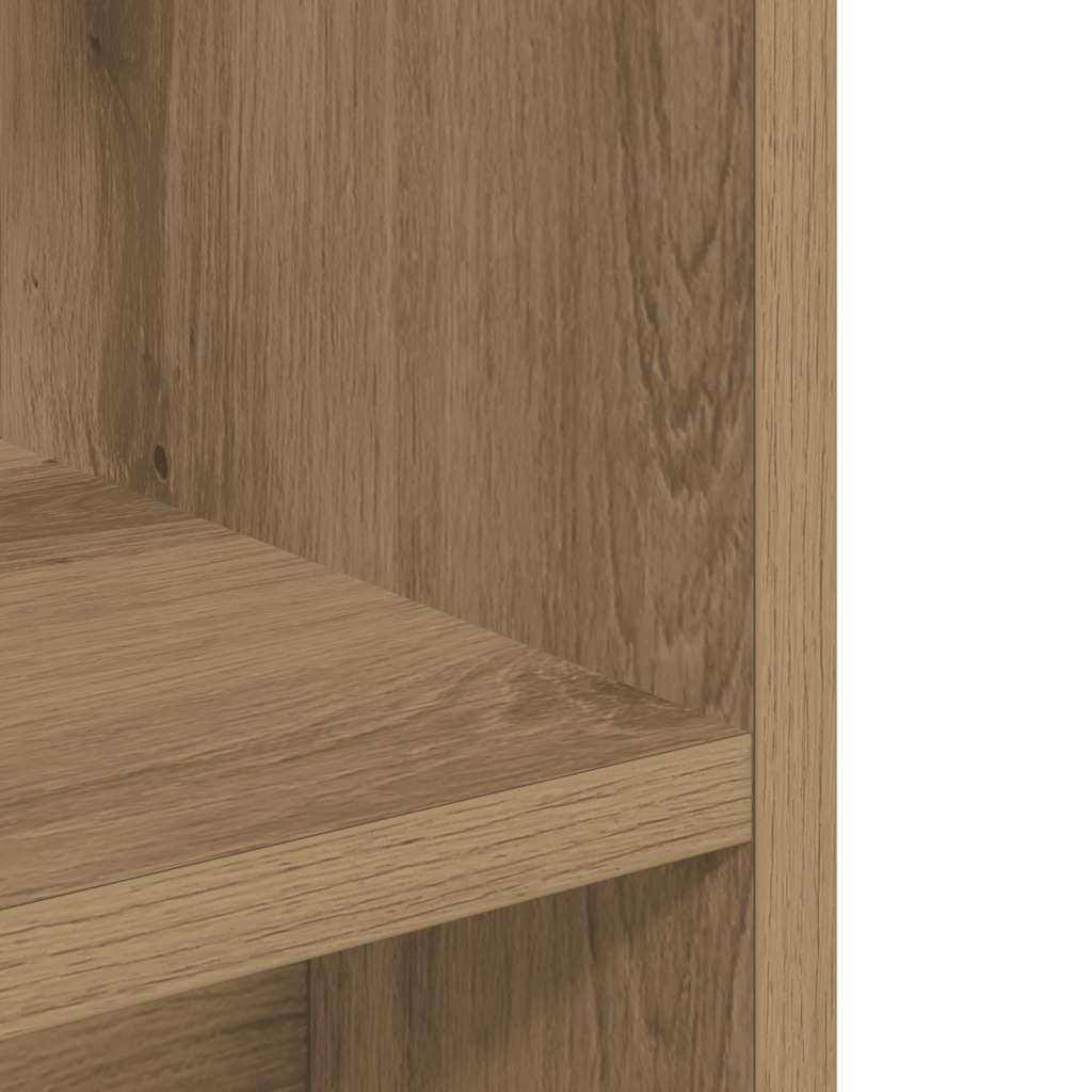 Meuble d'aquarium Bois d'Ingénierie Chêne avec Stockage Ouvert 36x75x72,5 cm - ComfortXL Outdoor Living - Image 7