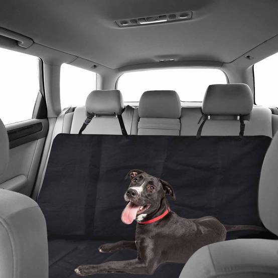 Love Story - Housse de Protection Chien "Banquette Auto" 140cm Noir - Image 3