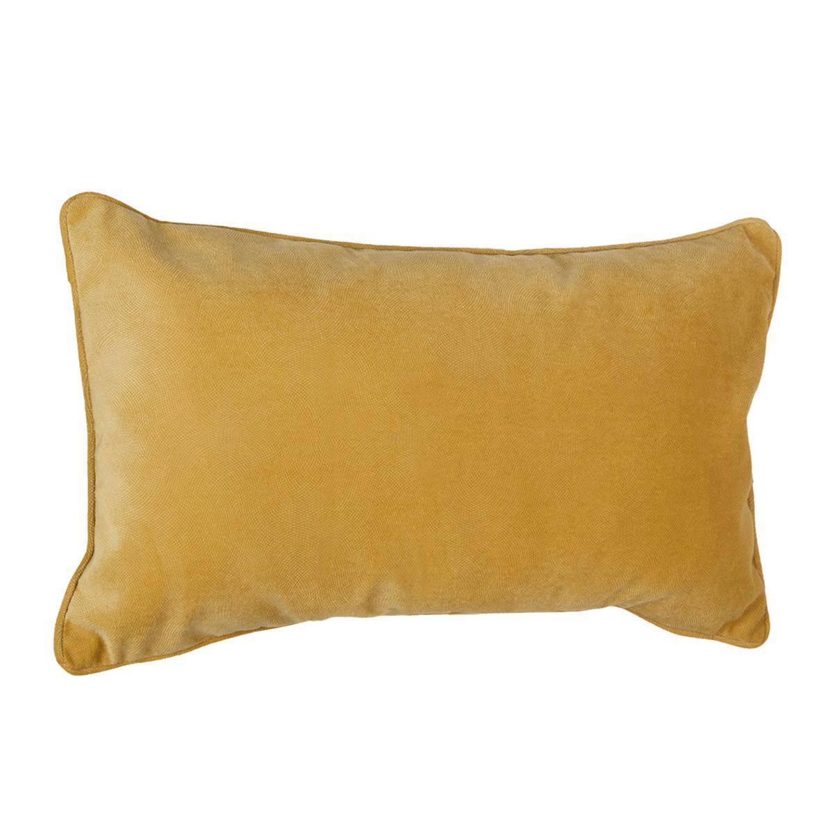 Atmosphera - Coussin "LILOU" coton jaune 30x50cm - Atmosphera Créateur d'intérieur - Imagen 2