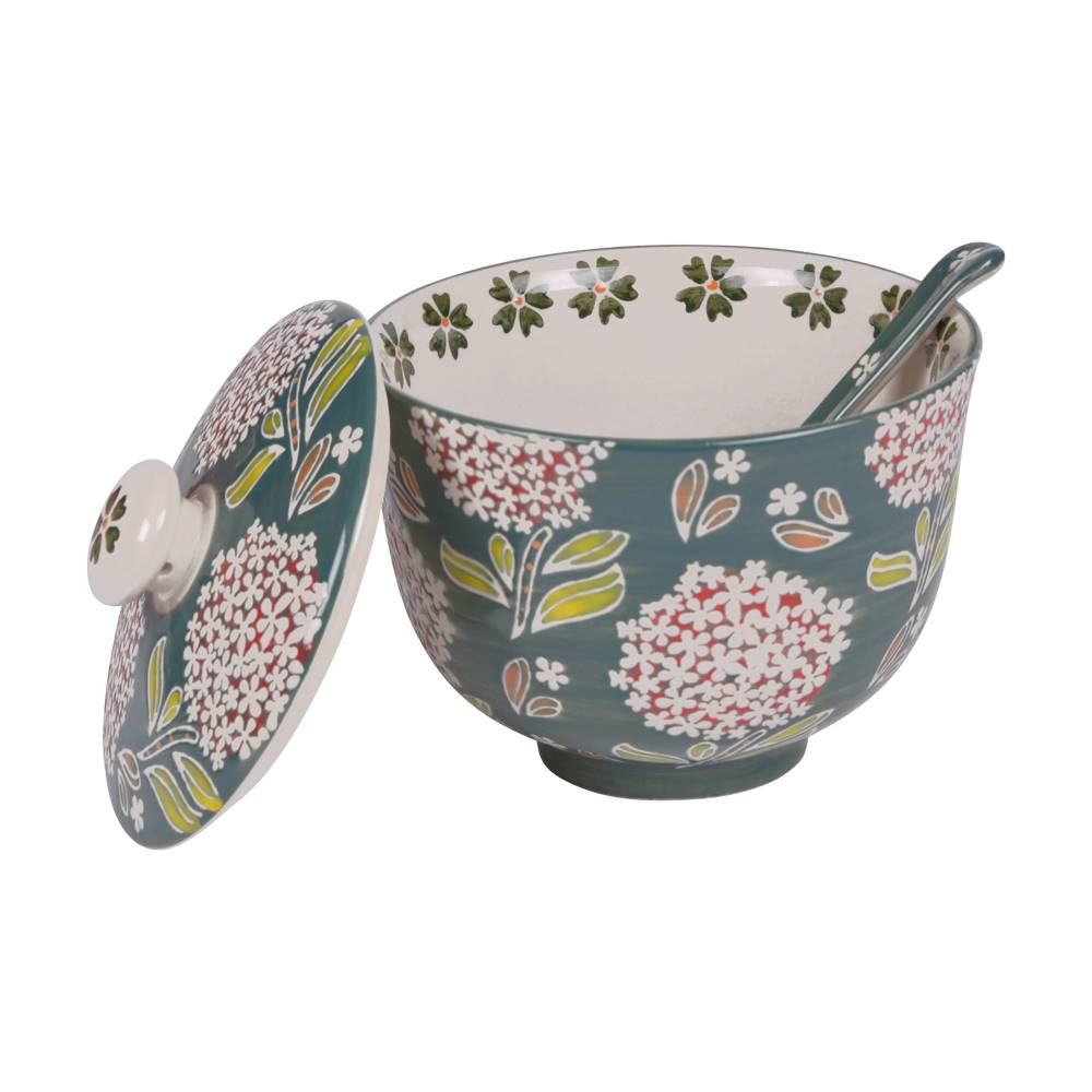 Bol à soupe avec cuillère Cottage 60 cl