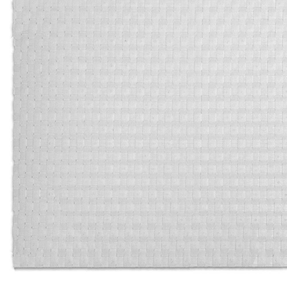 Rattan Art - Brise-vue en résine tressée pour balcon et clôture coloris blanc 0.9 x 5 m - Imagen 3