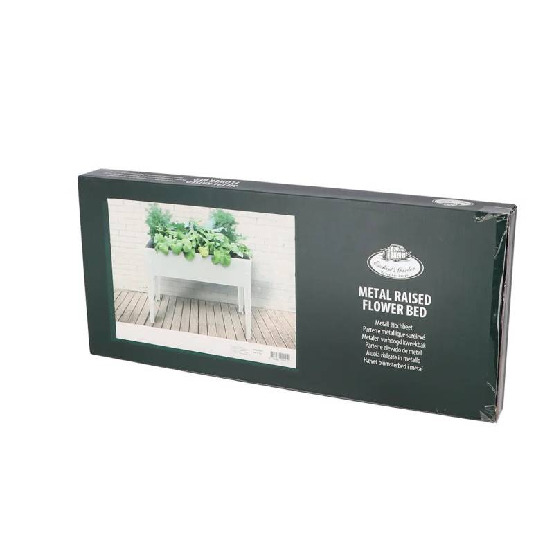 Esschert Design - Carré potager en acier - Blanc - L 62 x P 29 x H 45 - Imagen 10