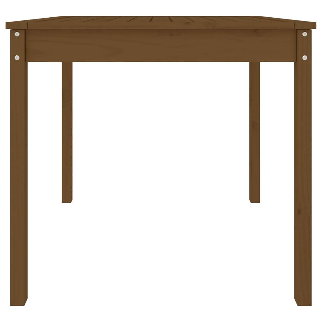 ComfortXL - Table Carrée pour Terrasse 82,5cm en Bois de Pin Massif Finition Marron Miel – ComfortXL Outdoor Living - Image 6