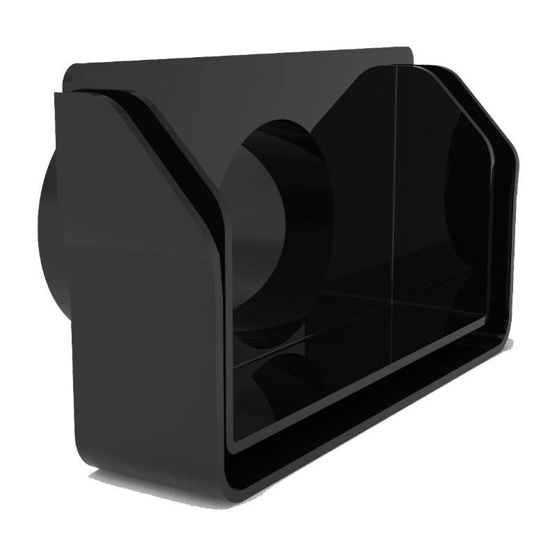Accessoires pour caniveaux AquaDrain - FLAT - LINE ECO -         About avec sortie de Ø 40 mm