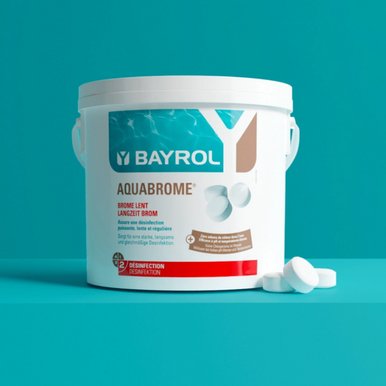 Brome Bayrol Aquabrome pastilles 20 g. désinfection piscine - 10 kg - Image 2