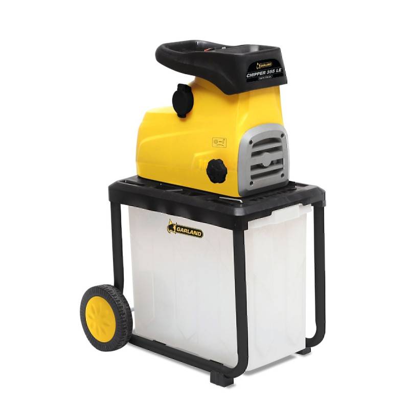 Garland - Broyeur de végétaux électrique GARLAND CHIPPER 355LE-V19 - Coloris - Jaune - Image 1