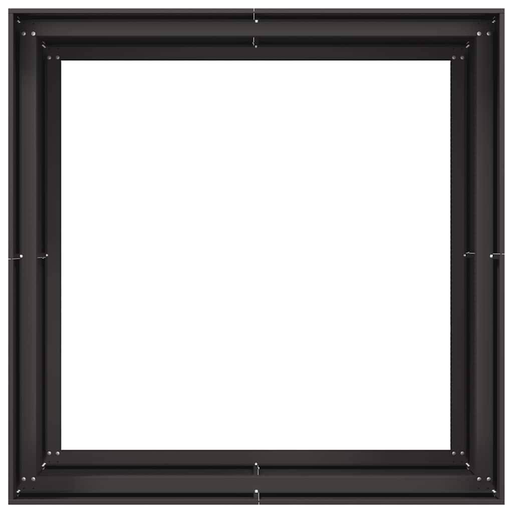 ComfortXL - Très Haut Potager Carré Acier Noir pour Jardin 100x100x80 cm – ComfortXL Outdoor Living - Image 5