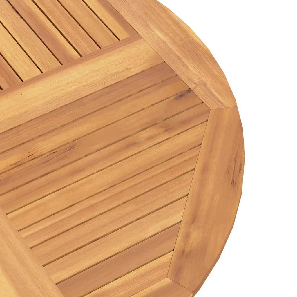 PANGIVO - Table Pliable de Jardin Ø 110 x 75 cm Bois Massif de Teck - PANGIVO - Image 7