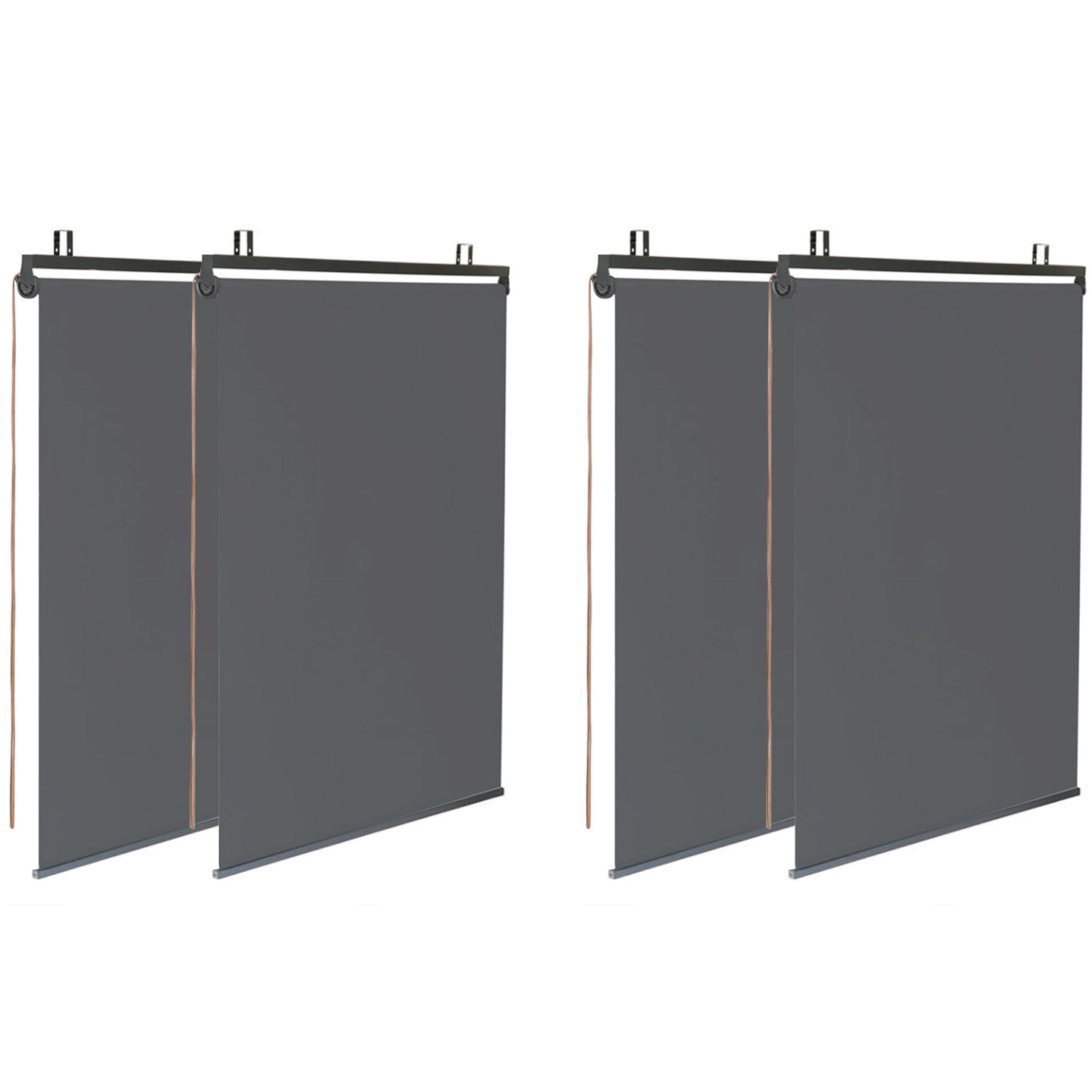 Pergola édition luxe lames orientables 3x4 M et 4 stores gris anthracite - Image 5