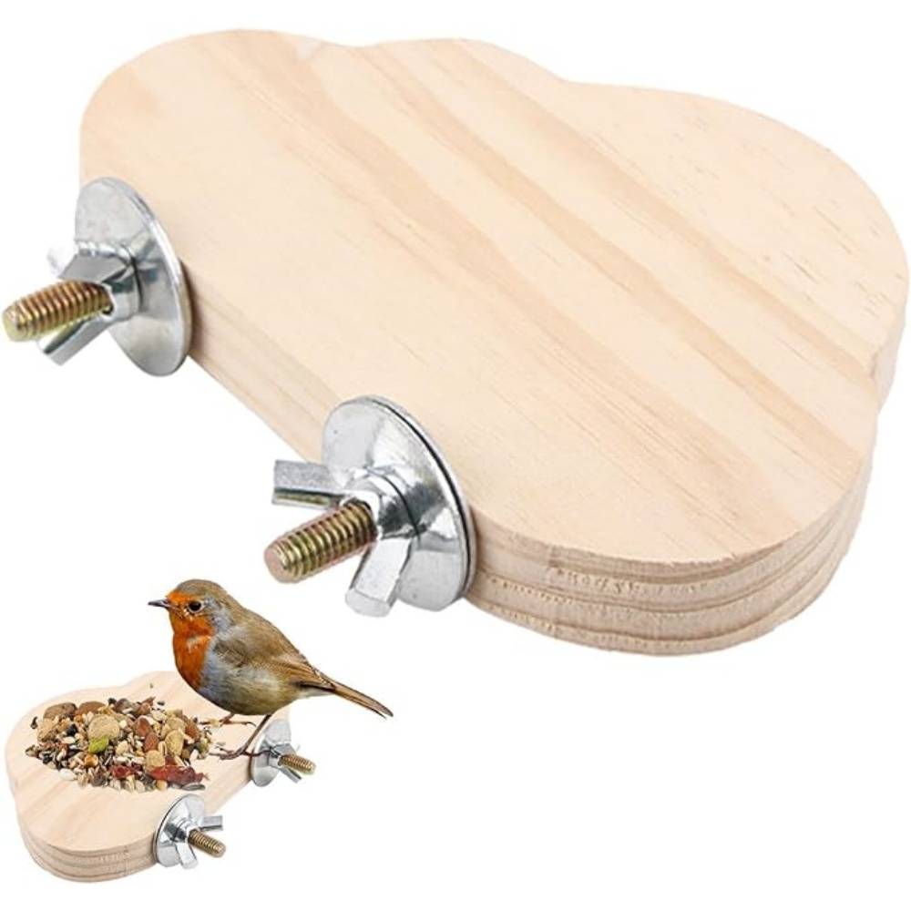 DtopbuyAge - Perchoir en Bois Pour Cage d'Oiseaux Jouet - Image 1