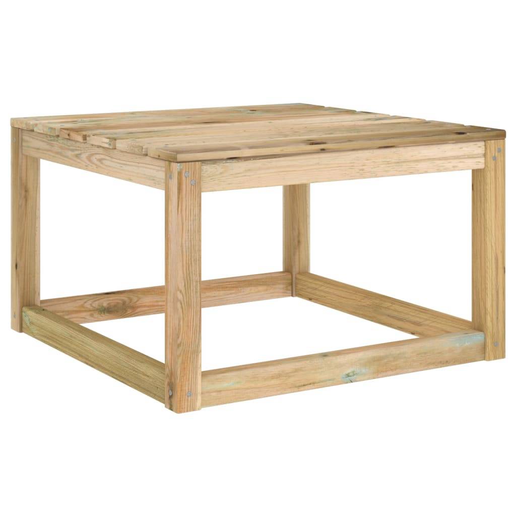 Helloshop26 - Salon de jardin meuble d'extérieur ensemble de mobilier 10 pièces avec coussins bois de pin imprégné - Imagen 5