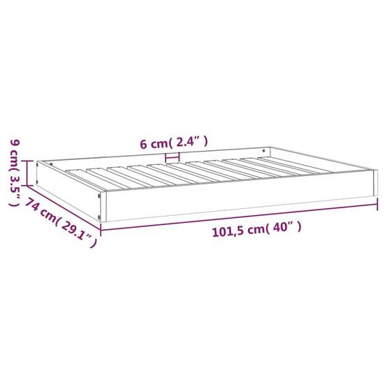 Panier bois blanc 101,5 x 74 x 9 cm - Prolenta premium p347.7 - Image 8