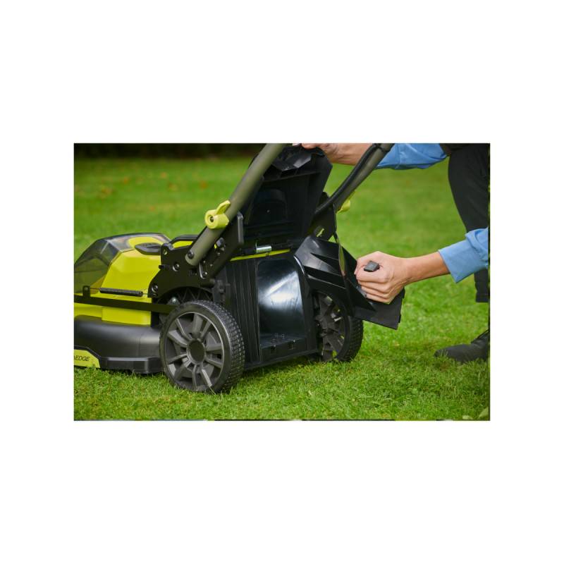 Ryobi - Tondeuse poussée RYOBI 18V Brushless - coupe 40cm - 2 batteries 4,0Ah - 1 chargeur rapide - RY18LMX40C-240 - Image 5