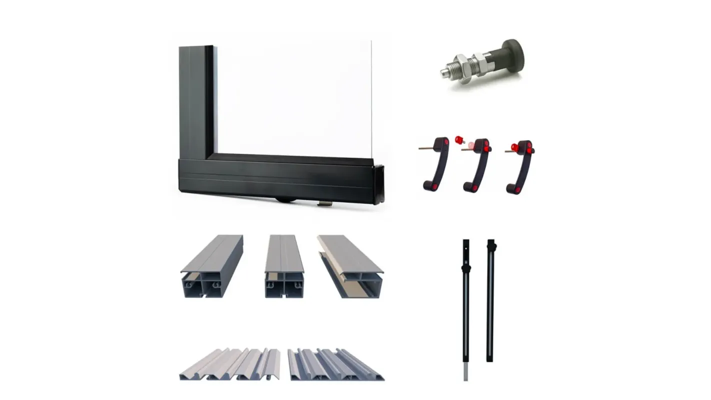 Altanka - Abri de piscine Orbit - 6,47x3,50 m - polycarbonate massif 3 mm - Couleur Ral7016 Graphite - ECO102 - Imagen 4