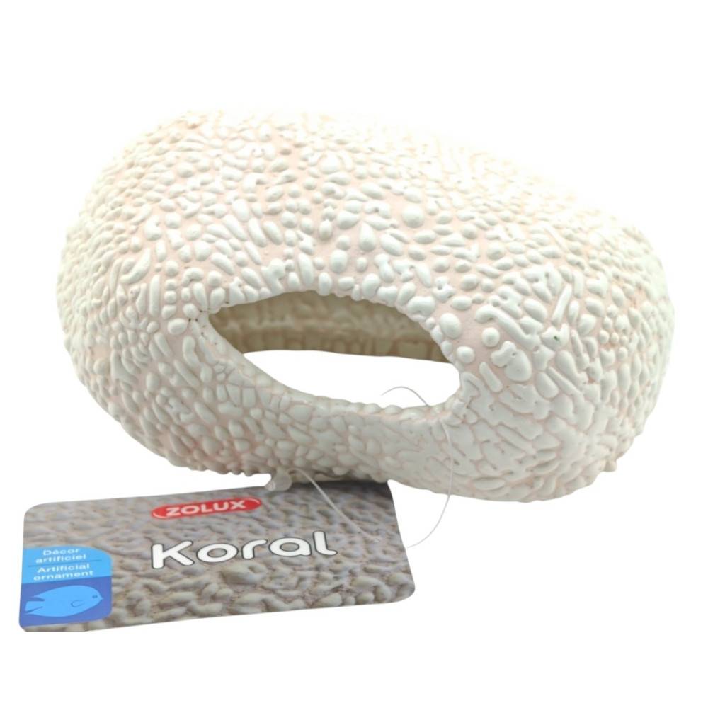 Zolux - Décor galet Koral en céramique pour aquarium - Grand modèle Zolux - Image 3