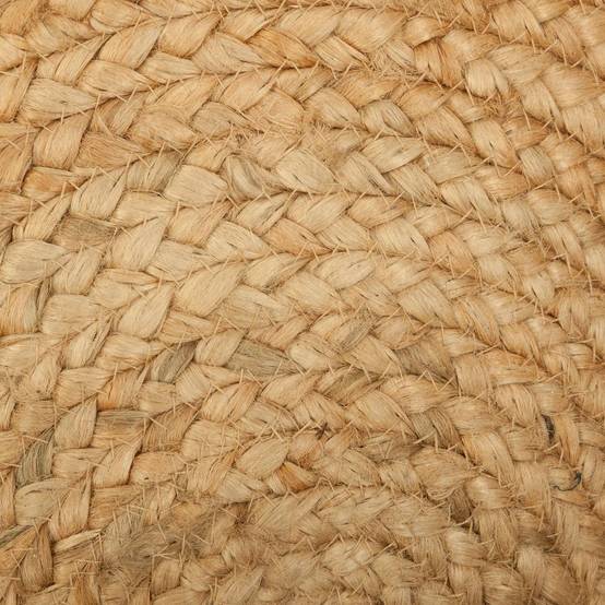 Atmosphera - Tapis ajouré "Esra" en jute D120cm - Atmosphera Créateur d'intérieur - Image 4