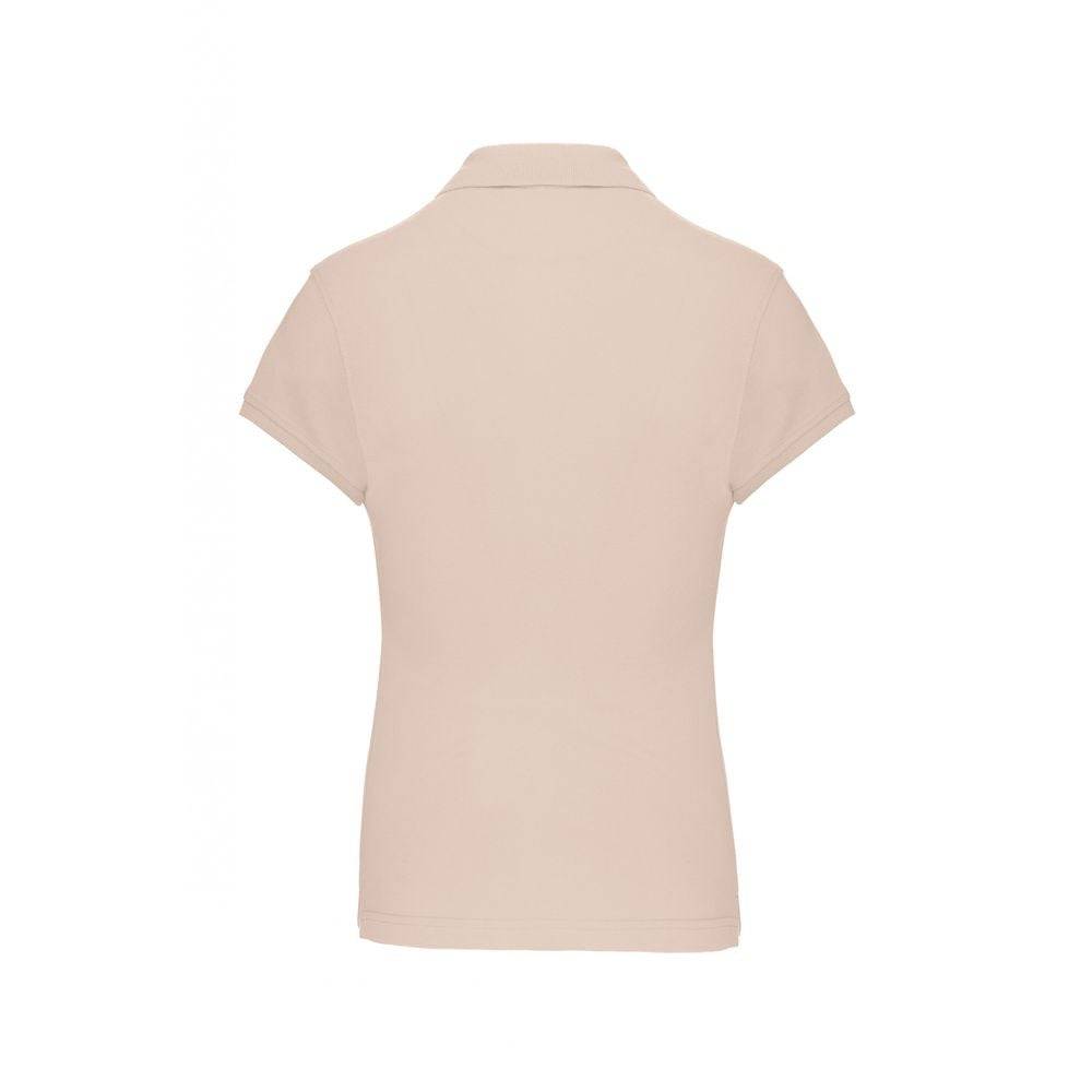 Polo de travail femme Kariban 100% coton Beige M - Image 2