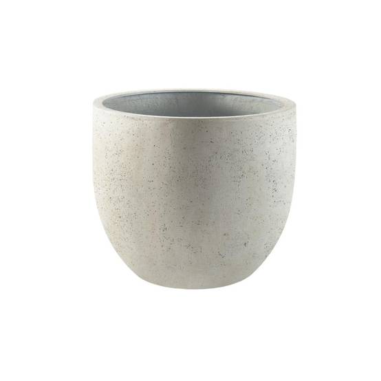 Pot Egg Blanc Antique 65cm- La Green Touch - Image 1