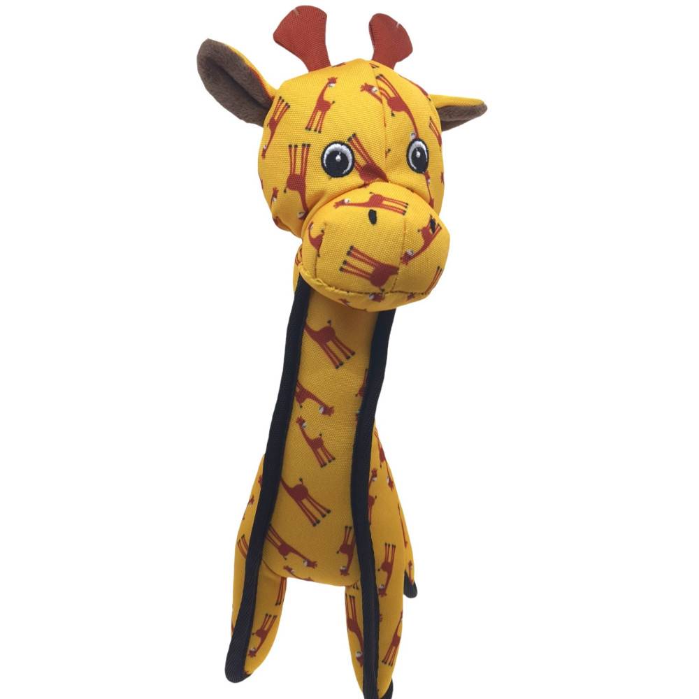 Animallparadise - animallparadise - Jouet Strong Stuff Girafe jaune 35 cm, pour chien - Imagen 6
