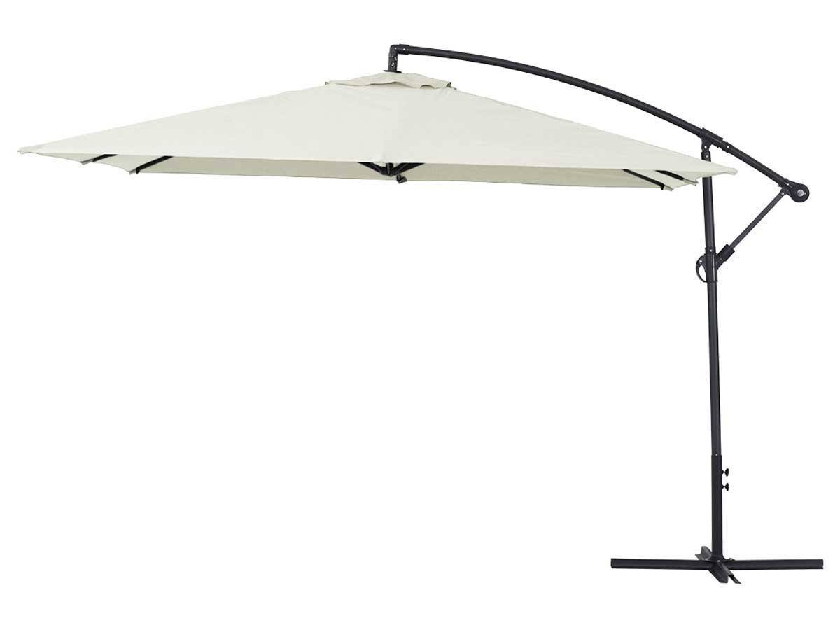 Habitat Et Jardin - Parasol Jardin Déporté  Alu "ilios 3" - Carré - 3 X3 M - Ecru -habitat Et Jardin - Imagen 1