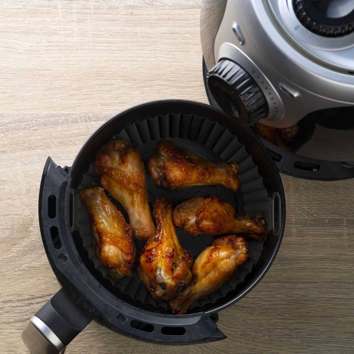 Cook Concept - Moule de Cuisson Rond "Friteuse à Air" 20cm Gris - Image 3