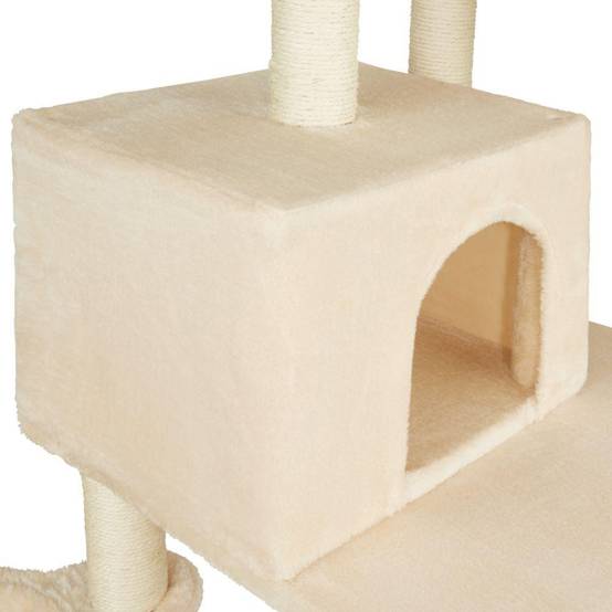Helloshop26 - Arbre à chat 165 cm beige - Imagen 8