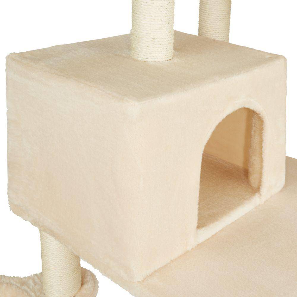 Helloshop26 - Arbre à chat 165 cm beige - Imagen 8